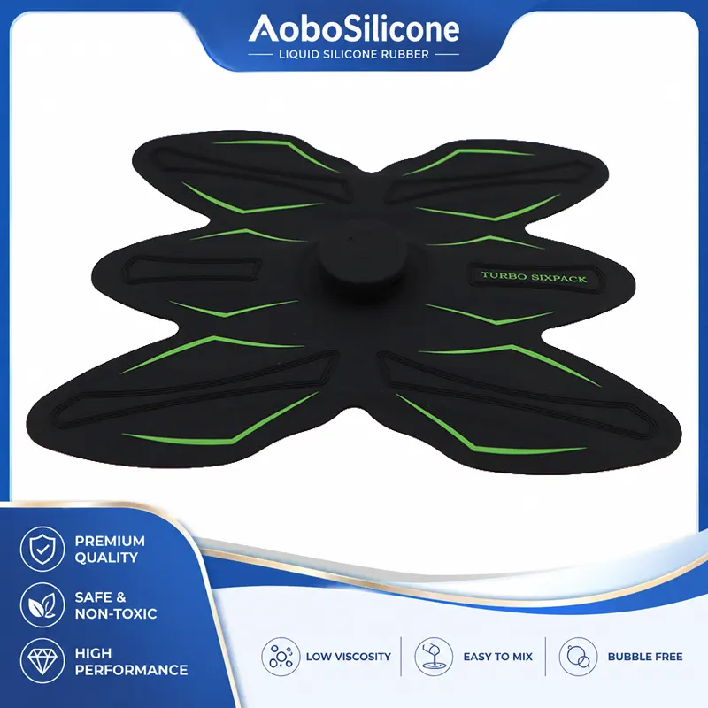 Patch per muscoli addominali in silicone EMS
