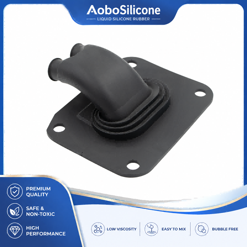 Condotto di ventilazione automobilistico sovrastampato LSR