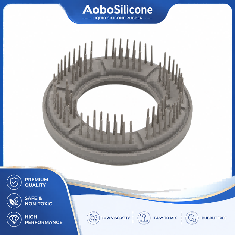Anello in silicone per spazzola a rullo per aspirapolvere robot