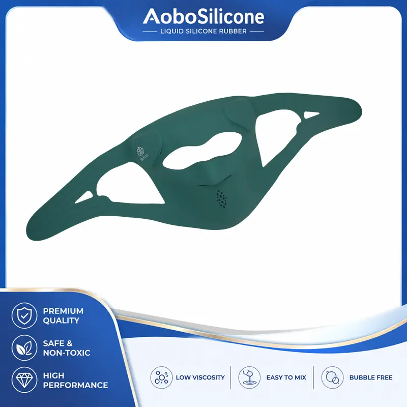 Maschera per il viso in silicone